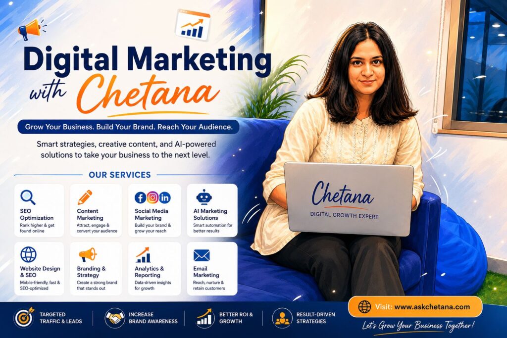 Digital Marketing with Chetana